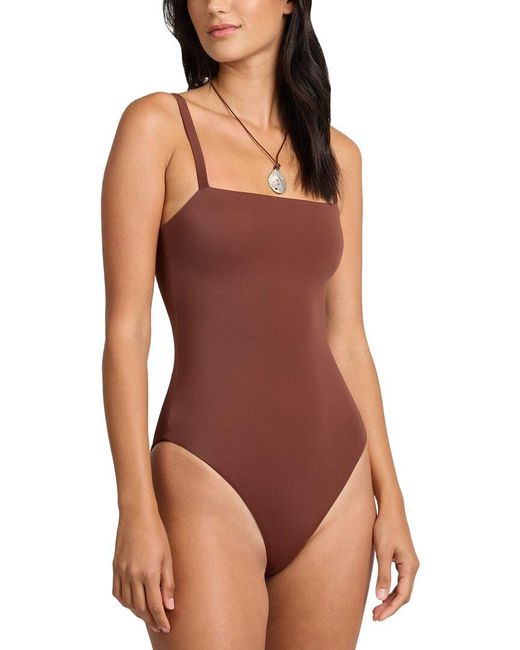 Onia Red Isabel One-Piece