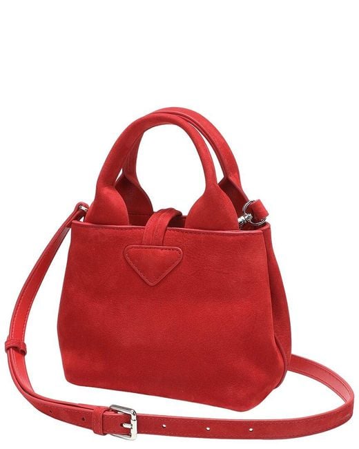 Tiffany & Fred Paris Tiffany And Fred Paris Elegant Mini Suede Leather Satchel