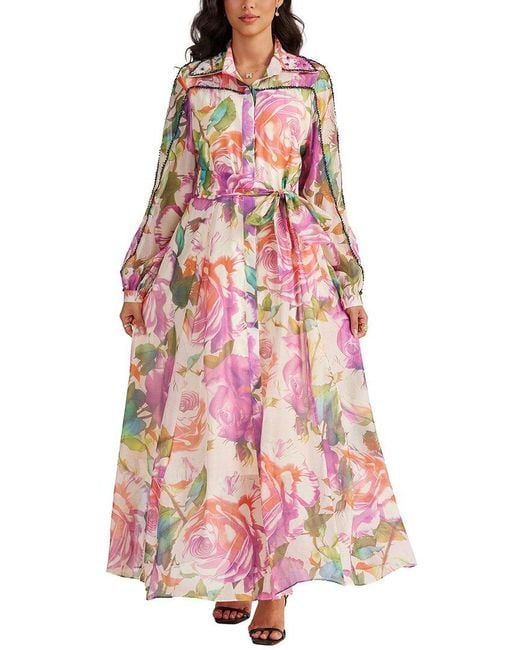 Kaimilan Pink Maxi Dress