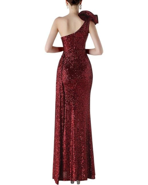 KALINNU Red Maxi Dress