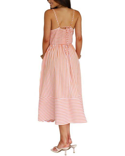 DELI S Pink Delli.S Sleeveless Midi Dress