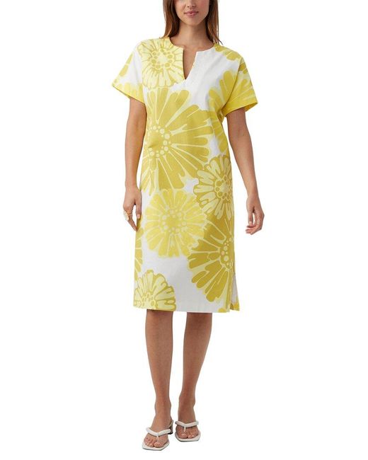 Trina Turk Yellow Honolulu Dress