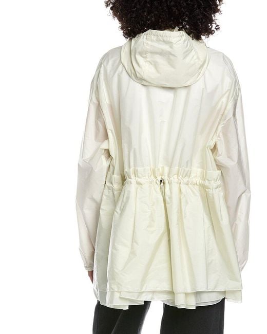 Moncler White Wete Jacket