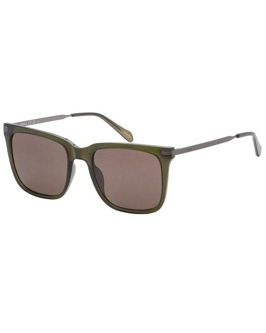 Fossil Metallic 56Mm Sunglasses for men