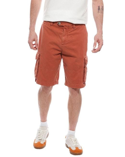 Brunello Cucinelli Red Short for men