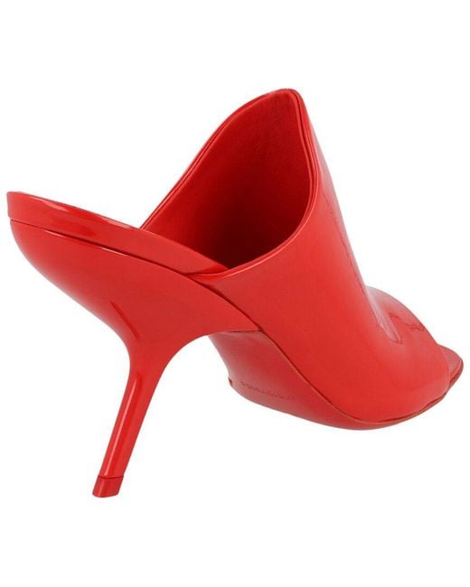 Ferragamo Red Era Patent Leather Mule