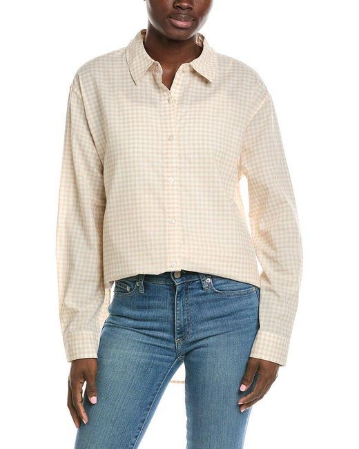 Z Supply White Seaport Button Up Top