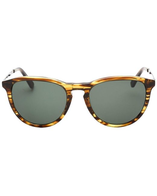Lacoste Green L708S 50Mm Sunglasses