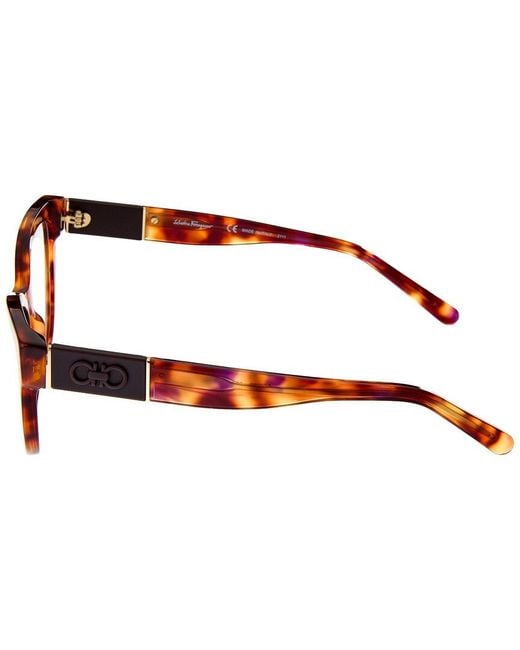 Ferragamo Brown Sf2920 52mm Optical Frames