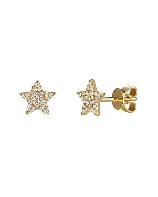 Sabrina Designs Metallic 14K 0.20 Ct. Tw. Diamond Studs