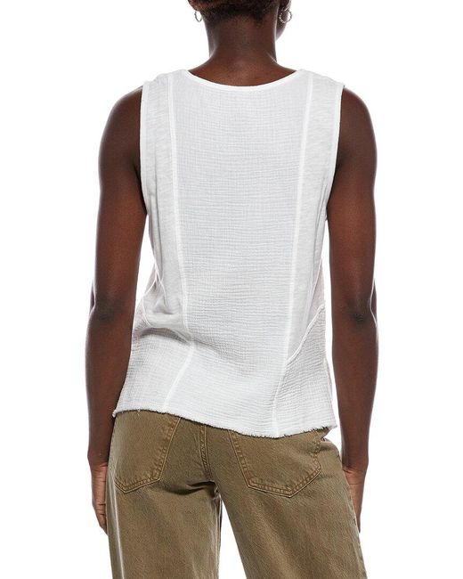 XCVI White Quennel Tank