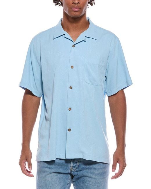Tommy Bahama Blue Hawaiian Splash Shirt for men