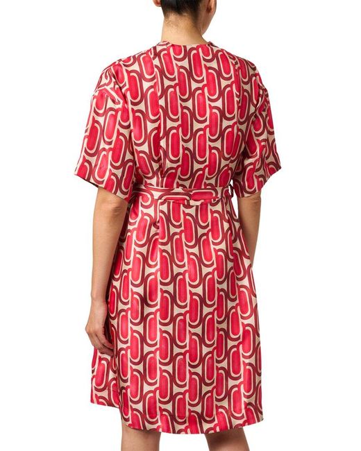 Seventy Red Silk Mini Dress