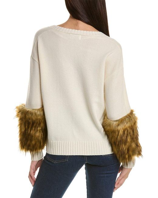 NAADAM Natural Wool & Cashmere-blend Sweater