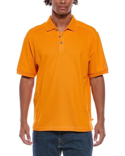 Tommy Bahama Orange Sport Emfielder 2.0 Polo Shirt for men