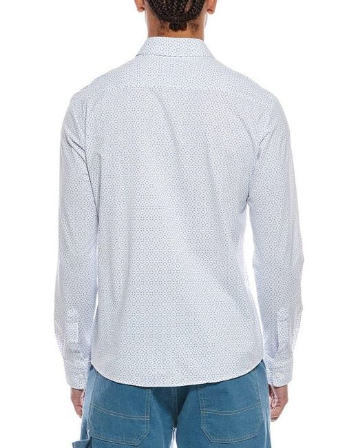 Boss Blue Roan Kent Pattern Shirt for men
