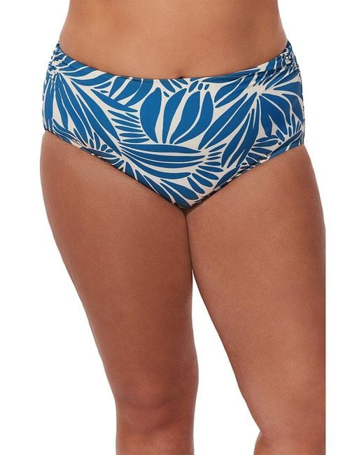 Gottex Blue Mid Rise Bottom