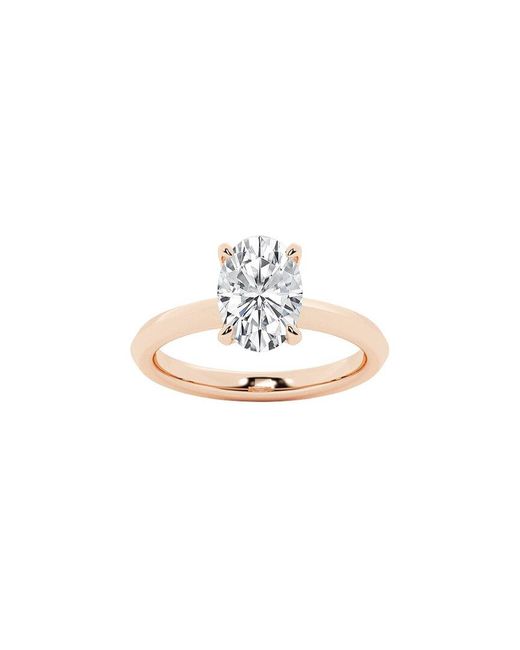 Lab Grown Diamonds White 14K 2.00 Ct. Tw. Lab-Grown Diamond Solitaire Engagement Ring