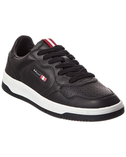 Bally Black Jaren Leather Sneaker for men