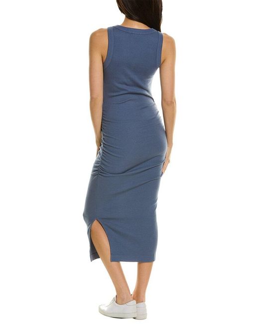 Michael Stars Blue Wren Midi Dress