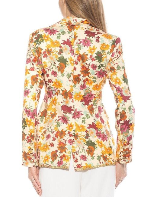 Alexia Admor Yellow Janet Blazer