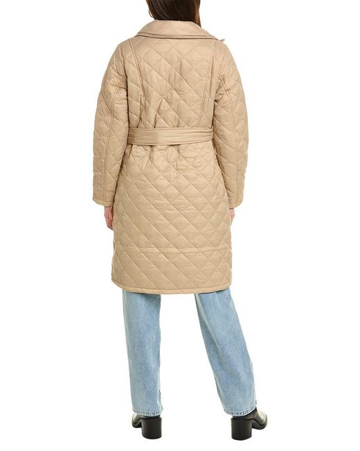 Noize Blue Sissel Quilted Coat