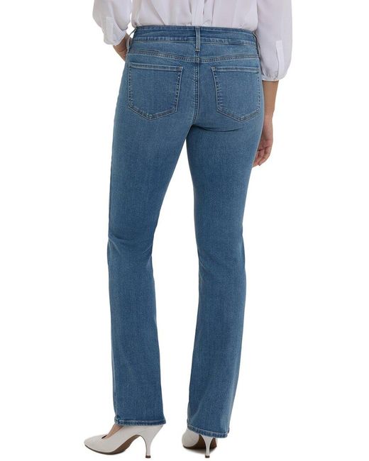NYDJ Blue Marilyn Water Canyon Straight Leg Jean