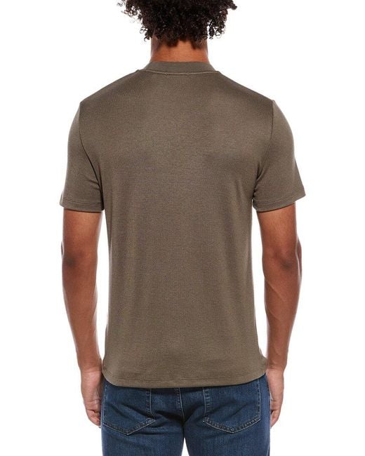 Theory Brown Sarior T-Shirt for men
