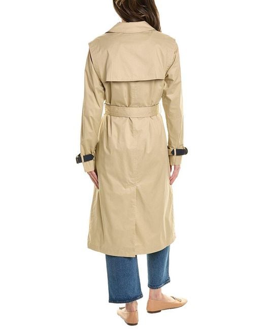 Brooks Brothers Blue Trench Coat