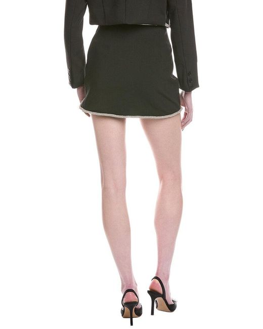Line & Dot Black Tateb Mini Skirt