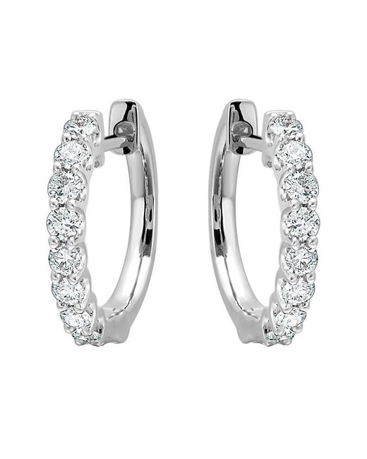 Sabrina Designs Multicolor 18k 0.46 Ct. Tw. Diamond Hoops