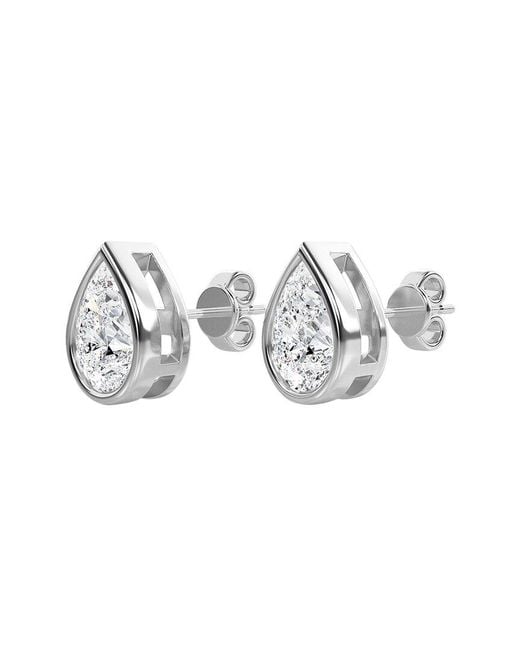 Diana M Metallic Diana M. Fine Jewelry 14k 0.52 Ct. Tw. Lab Grown Diamond Studs
