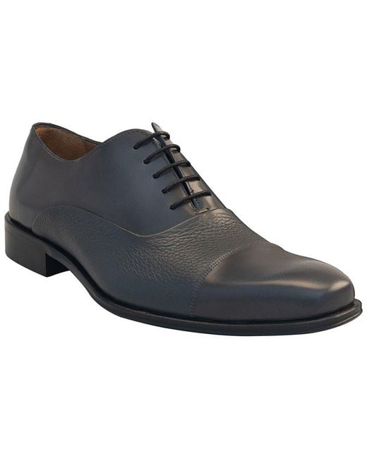 Mezlan Black Leather Oxford for men