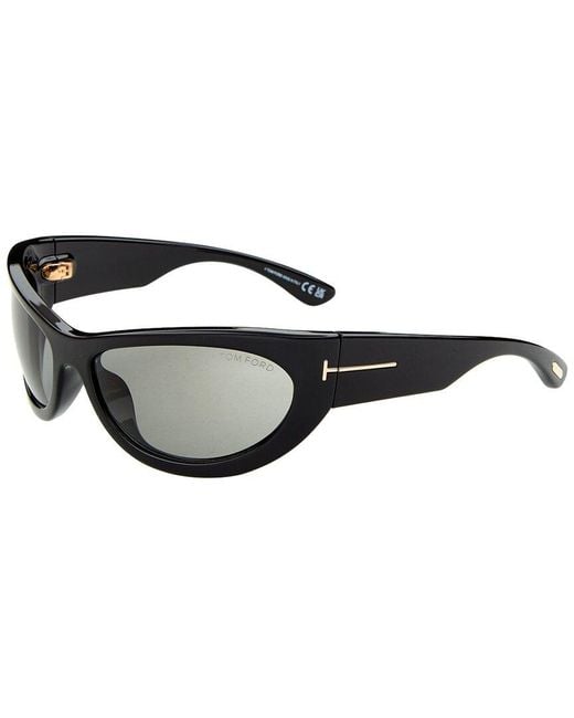 Tom Ford Black 62Mm Sunglasses