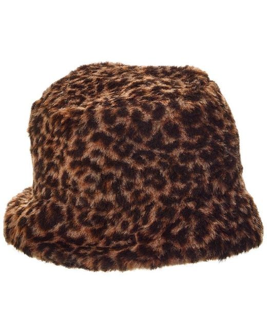 Max Mara Brown Alpaca, Wool & Silk-Blend Bucket Hat