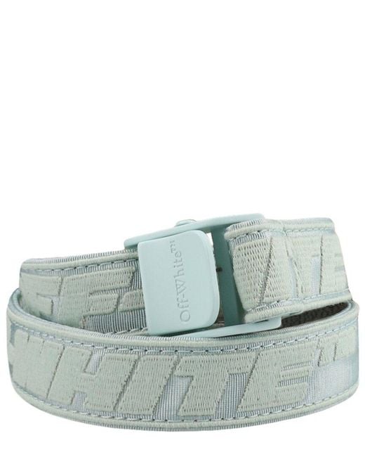 Off-White c/o Virgil Abloh Green Logo Mini Belt