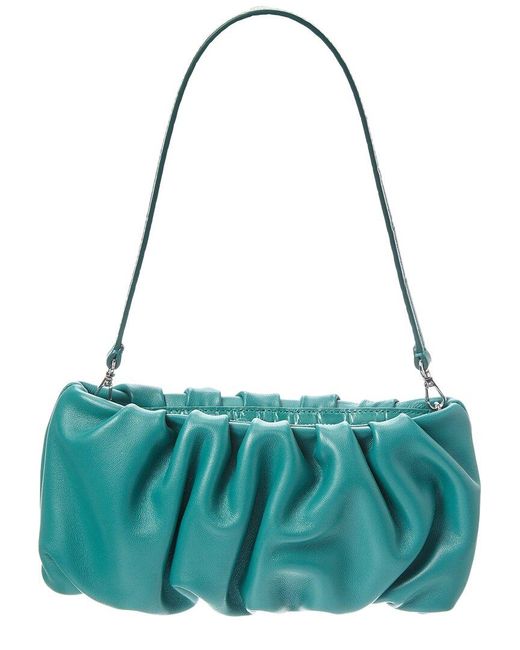 Staud Green Bean Lambskin Convertible Bag
