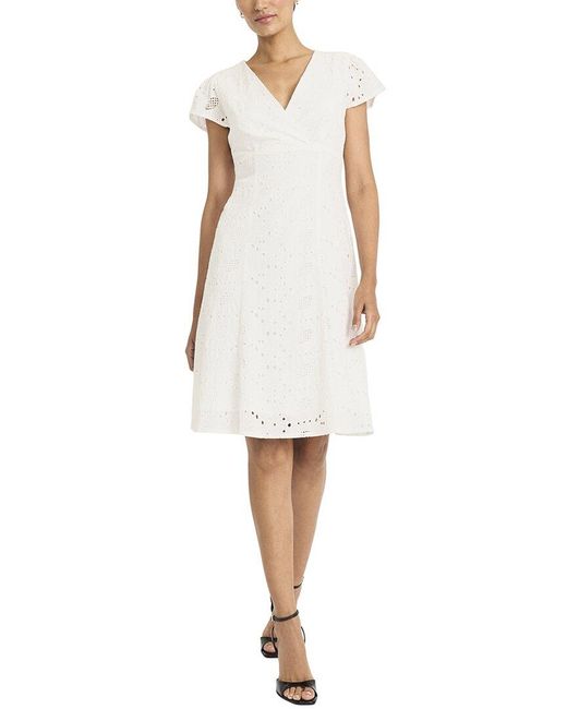 Maggy London White Mini Dress