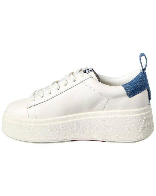 Ash White Move Leather Sneaker
