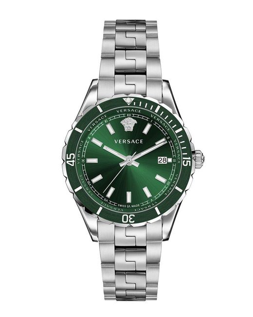 Versace Green Hellenyium Watch for men