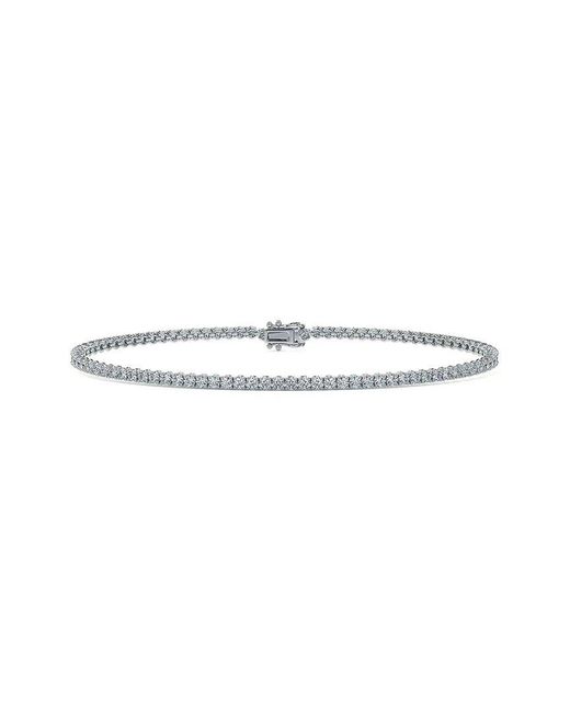 Lab Grown Diamonds White 14K 2.00 Ct. Tw. Lab-Grown Diamond Bracelet