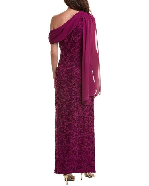 JS Collections Purple Elodie Gown