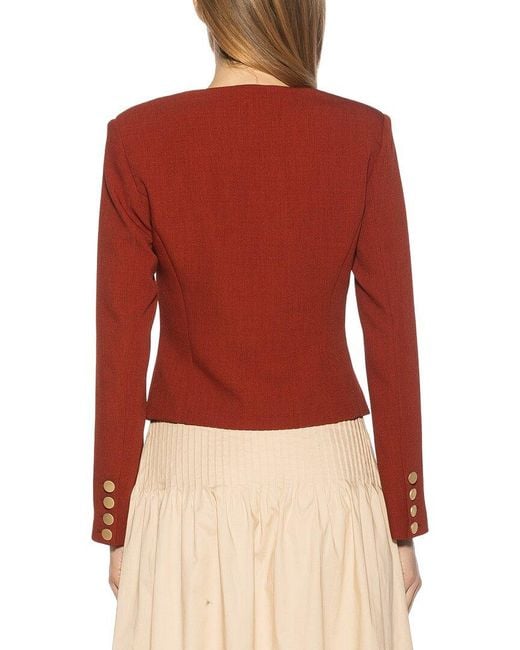 Alexia Admor Red Aria Blazer
