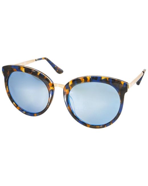Aquaswiss Blue Poppy 54Mm Polarized Sunglasses