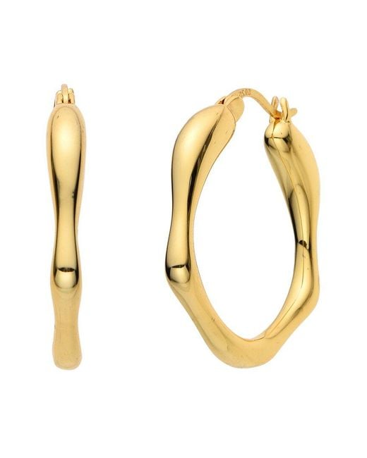Eye Candy LA Metallic Hoop Earring