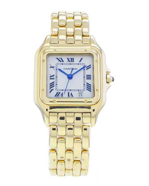 Cartier Metallic Panthere Watch (Authentic Pre-Owned) for men
