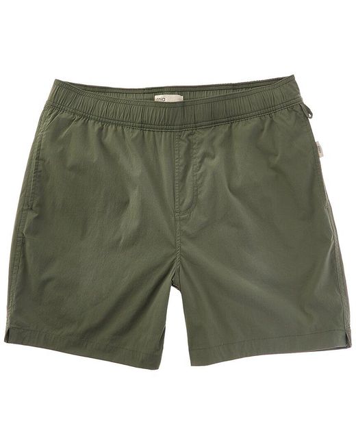 Onia Green Stretch Swim Short for men