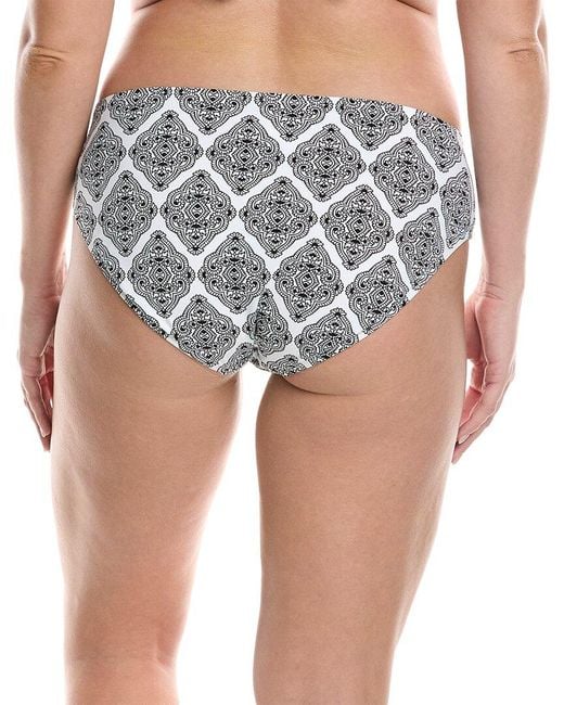 La Blanca Gray Oasis Mid Rise Hipster Bottom