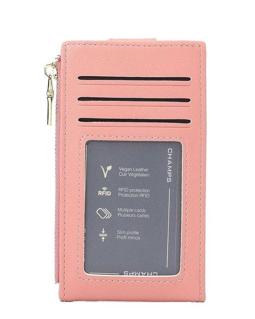 CHAMPS Pink Iconic Card Holder
