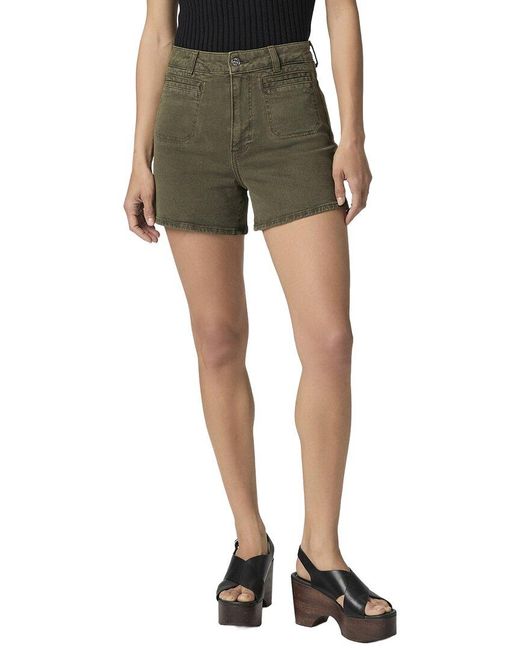 PAIGE Green Dani Vintage Bayou Short